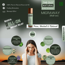 Migraine Relief KIT - Migraway Roll on & Migraway Tablets for Instant Relief