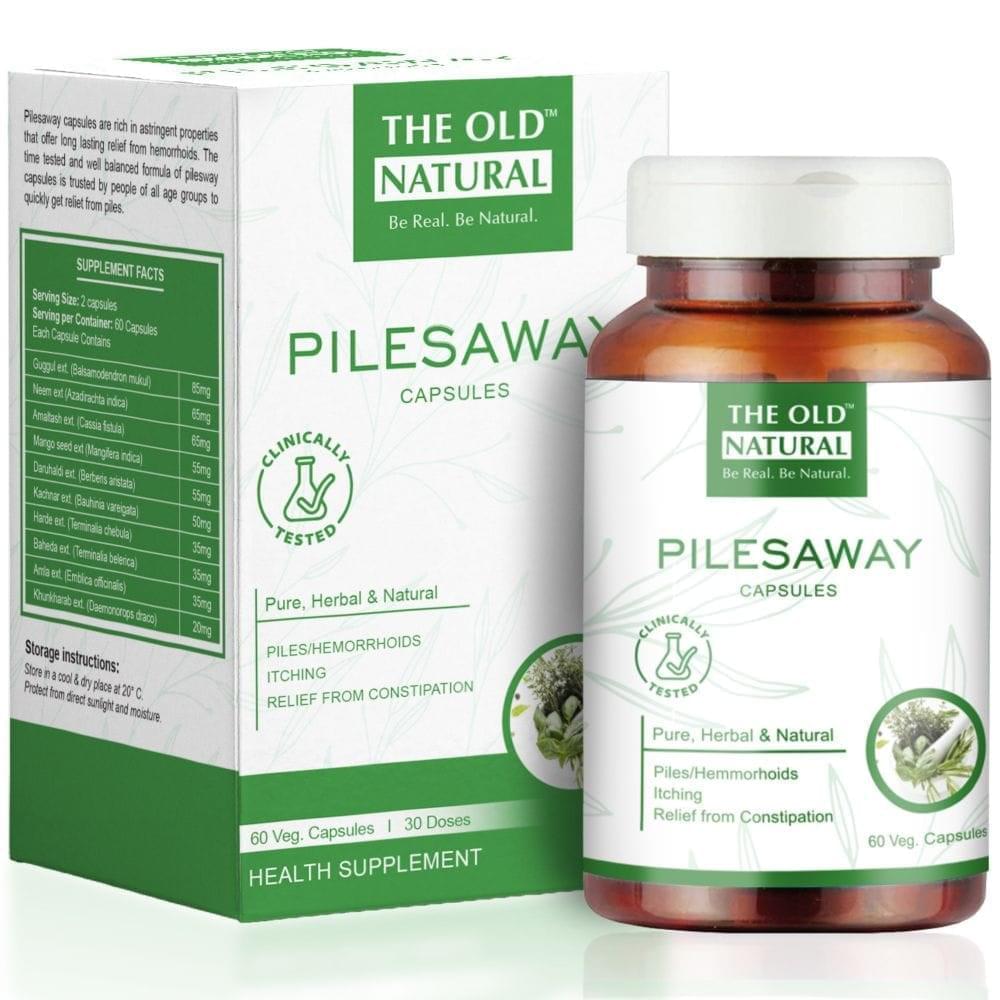 Pilesaway Piles Relief Capsules (60 Capsules)