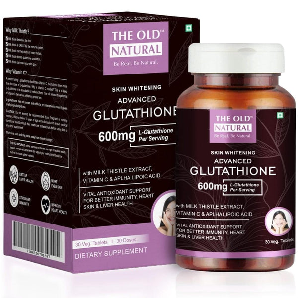 Glutathione Tablets 1000mg With Vitamin C & E, Biotin 30 Tablets